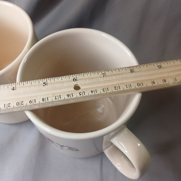 Hershey's Chocolate 24oz XL 2 Oversized Coffee Mug Christmas & Hearts Galerie - Picture 10 of 11